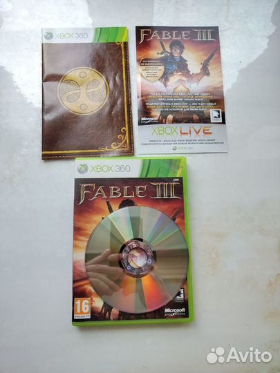 Игры для xbox 360 (halo 3, fable 3)