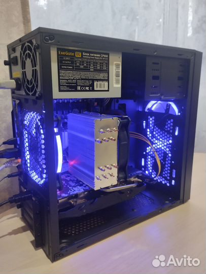 Пк. Intel 14 ядер, RX580, 8gb
