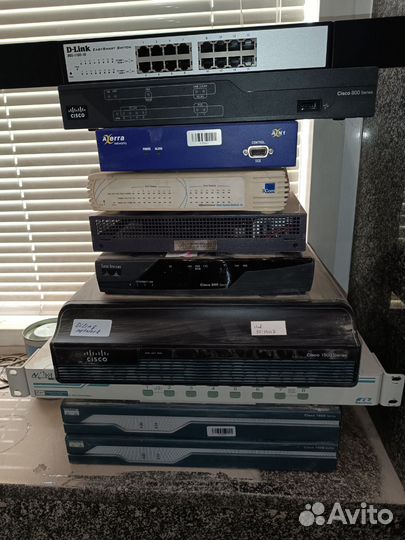Маршрутизаторы Cisco / Avaya / D-link