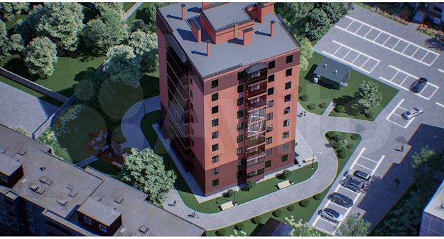 2-к. квартира, 67,7 м², 9/9 эт.