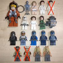 Lego star wars минифигурки