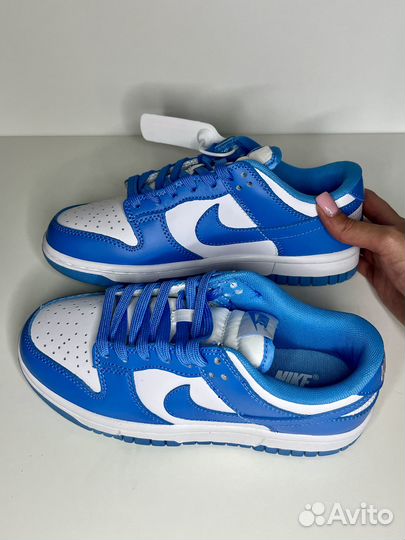 Nike Dunk Low Blue — женственные и удобные кроссов