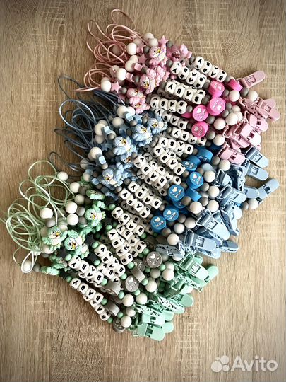 Держатели для пустышек из пищевого силекона