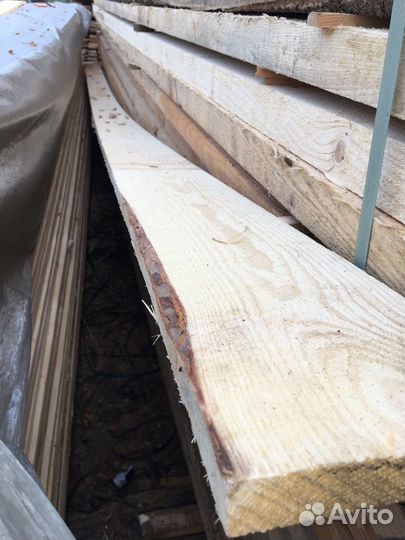 Доска обрезная 40x150x6000