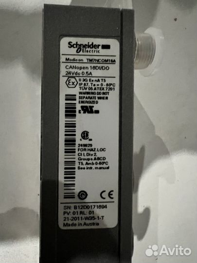 Schneider Electric TM7ncom16A Дискретный модуль