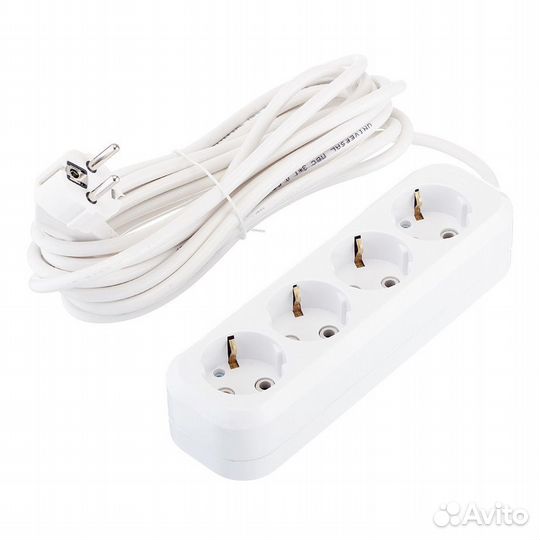 Удлинитель бытовой Е304 Премиум (9631982) с заземл