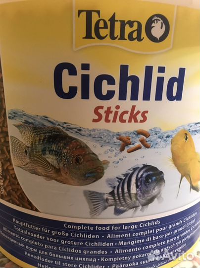 Корм для крупных цихлид Tetra sticks