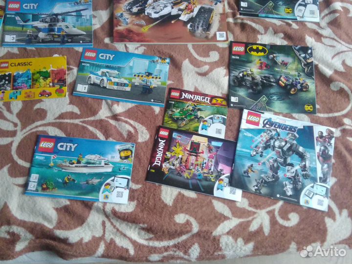 Ящик наборы лего фигурки