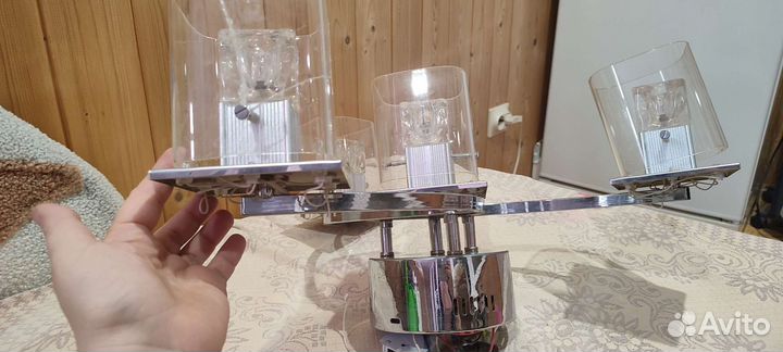 Люстра с пультом