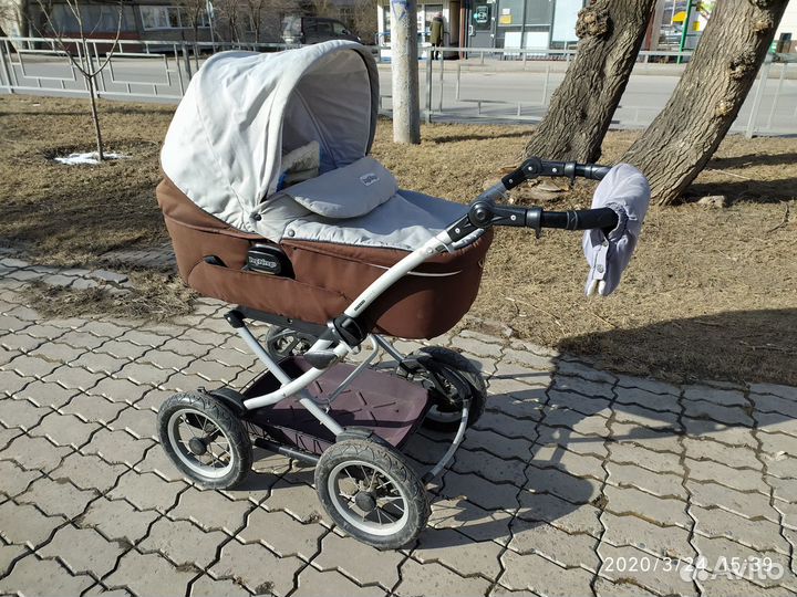 Peg Perego люлька+ автокресло 0+