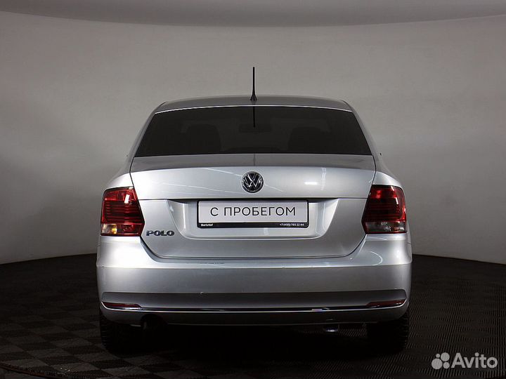 Volkswagen Polo 1.6 AT, 2016, 159 435 км