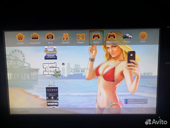 Sony playstation 3+2 геймпада 67 игр
