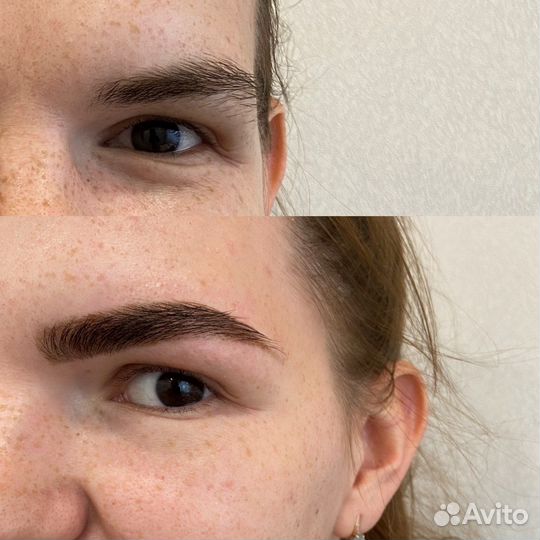 Архитектура и окрашивание бровей