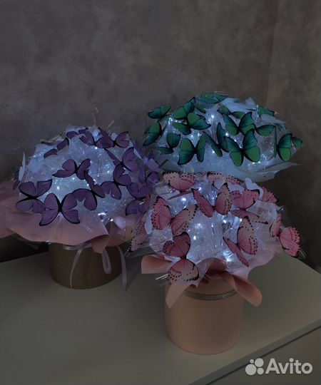 Букет из бабочек