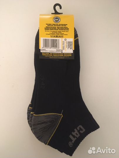 Носки мужские CAT Caterpillar work sneakers 39-42