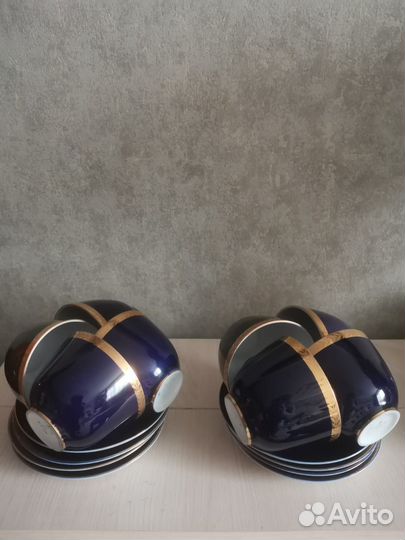 Чайная пара лфз cobalt