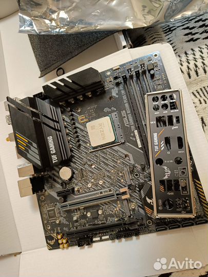 Материнка asus tuf gaming b550m plus wi fi