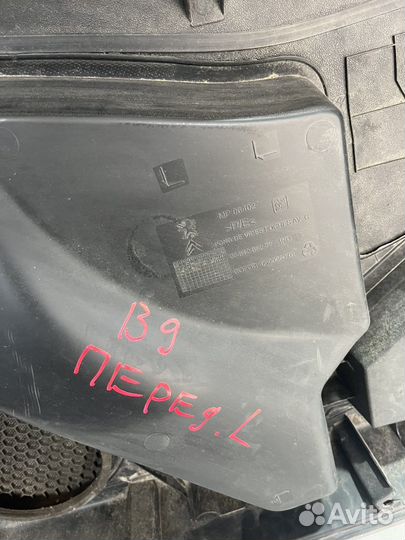 Обшивка передней левой двери Ситроен Берлинго В9