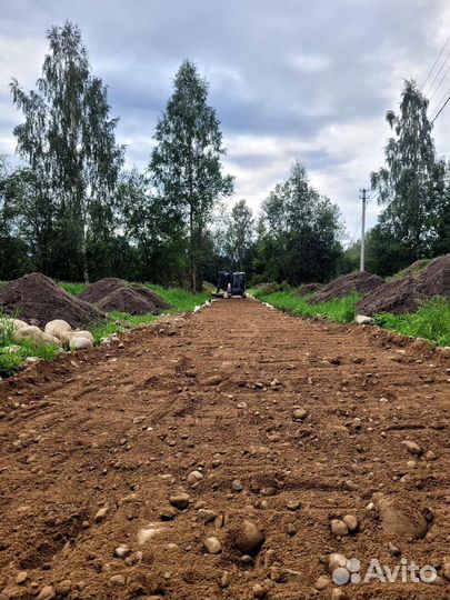 Услуги эксковатора погрузчика и другой техники