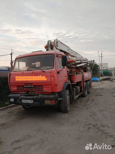 Автобетоносмеситель КамАЗ 65115, 2008