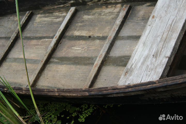 Лодка деревянная для рыбалки И охоты, вёсельное