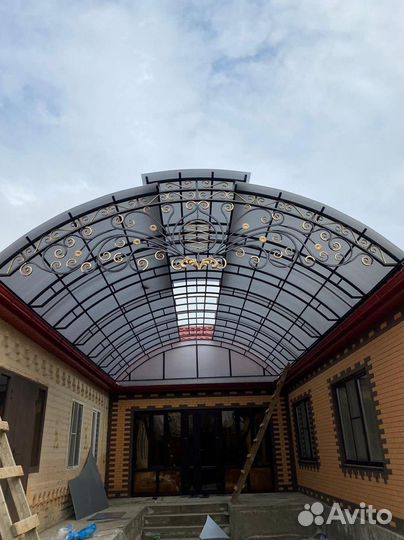 Навесы из поликарбонат