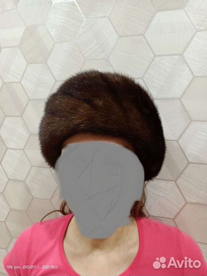 Норковая шапка