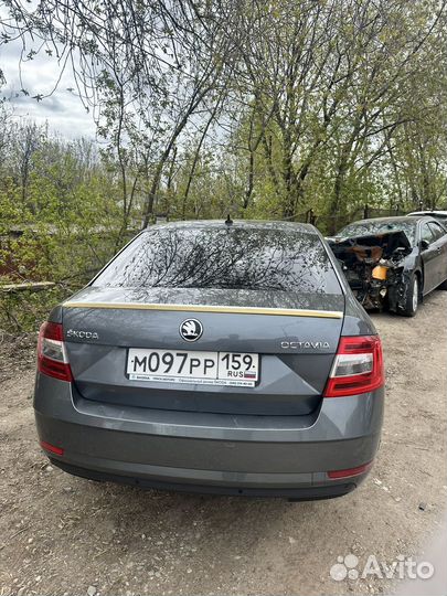 Лип спойлер шкода октавия а7