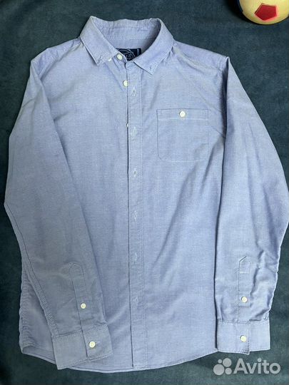 Рубашка подростковая с длинным рукавом