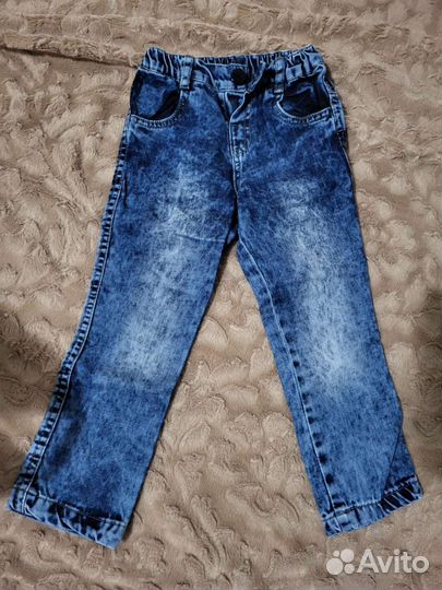 Джинсы для девочки 98