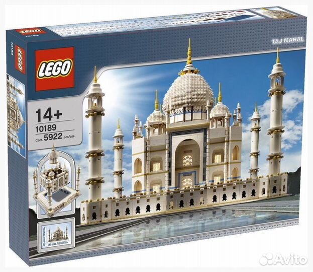 Lego 10189 Taj Mahal оригинал