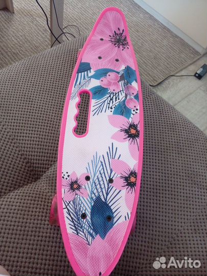 Скейтборд детский для девочки