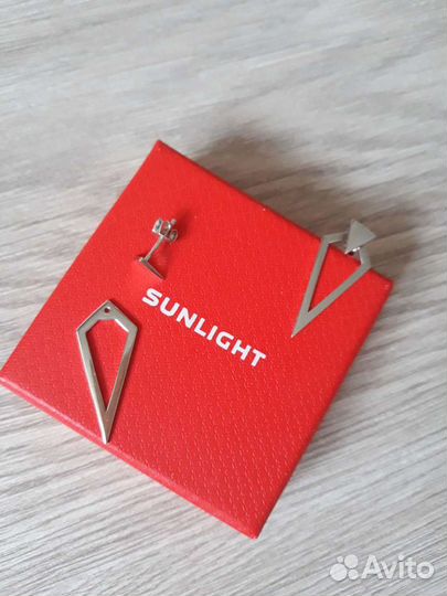 Серьги серебряные