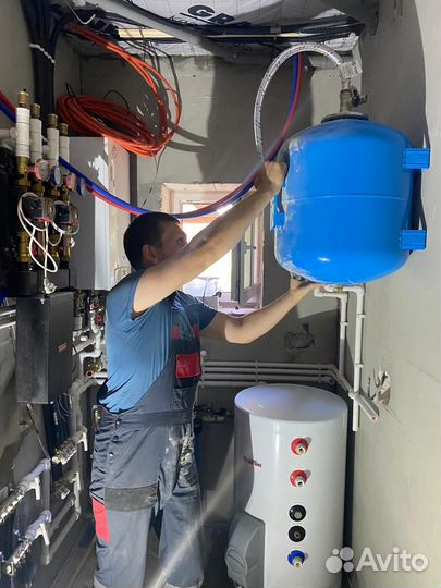 Монтаж систем отопления