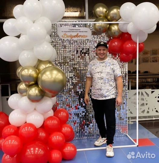 Фотозоны, арки, воздушные шары