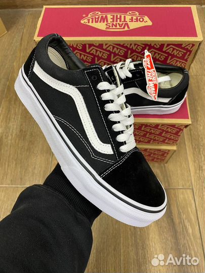 Кеды Vans Old Skool Black White