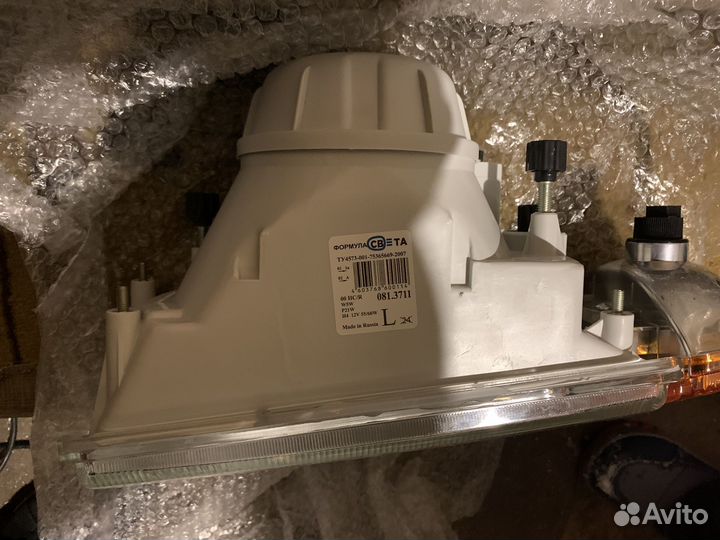 Фара левая ваз 2108