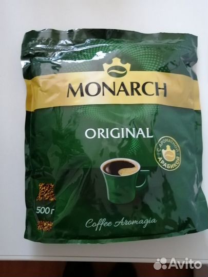 Кофе растворимый якобс монарх