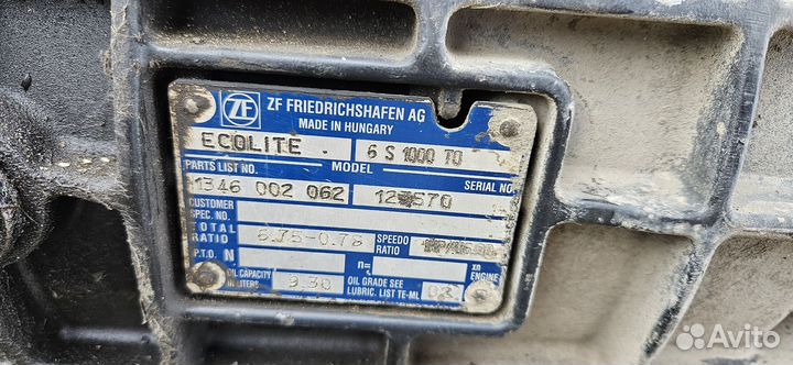 Кпп на Камаз Z.F.-6