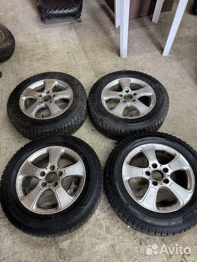 Колеса в сборе r15 зимние 5x112