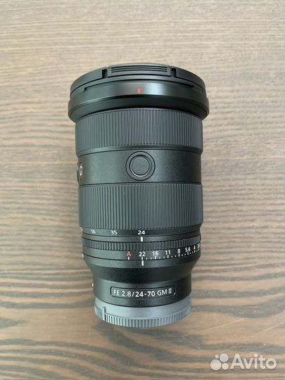 Объектив sony G master FE 24-70mm F2,8 GM II