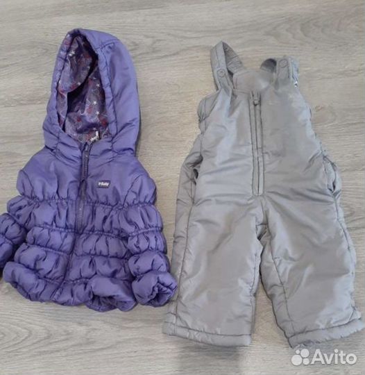 Демисезонный костюм 74-80