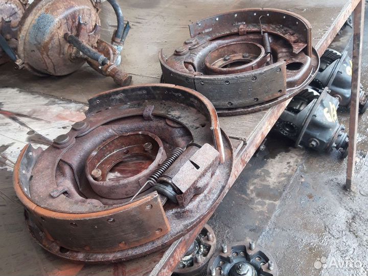 Газ 3309. Тормозные щиты. Дизель д245