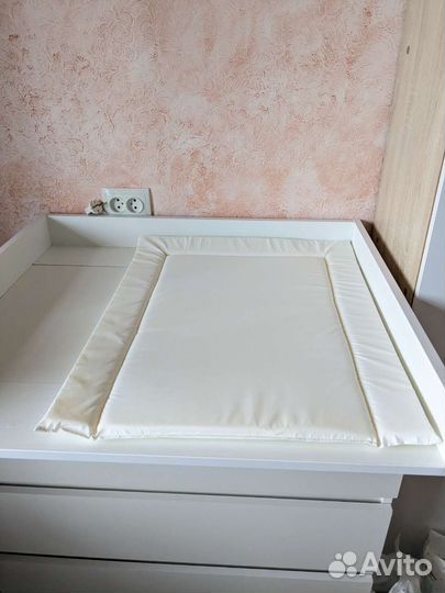 Пеленальная доска на комод + матрасик