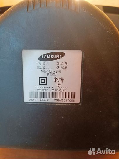 Телевизор samsung CS-2173R