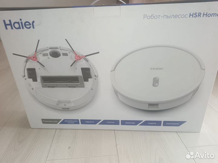 Робот пылесос haier hsr home