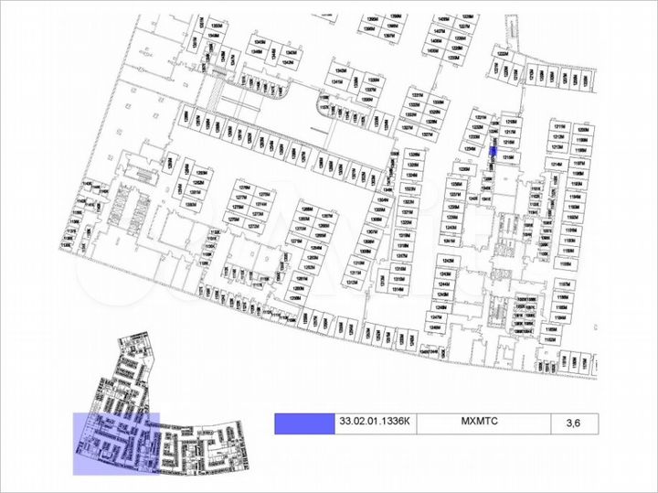 Продается кладовое помещение, площадь 3.6 кв.м. на