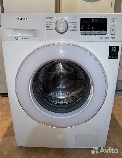 Стиральная машина samsung eco bubble 7 кг