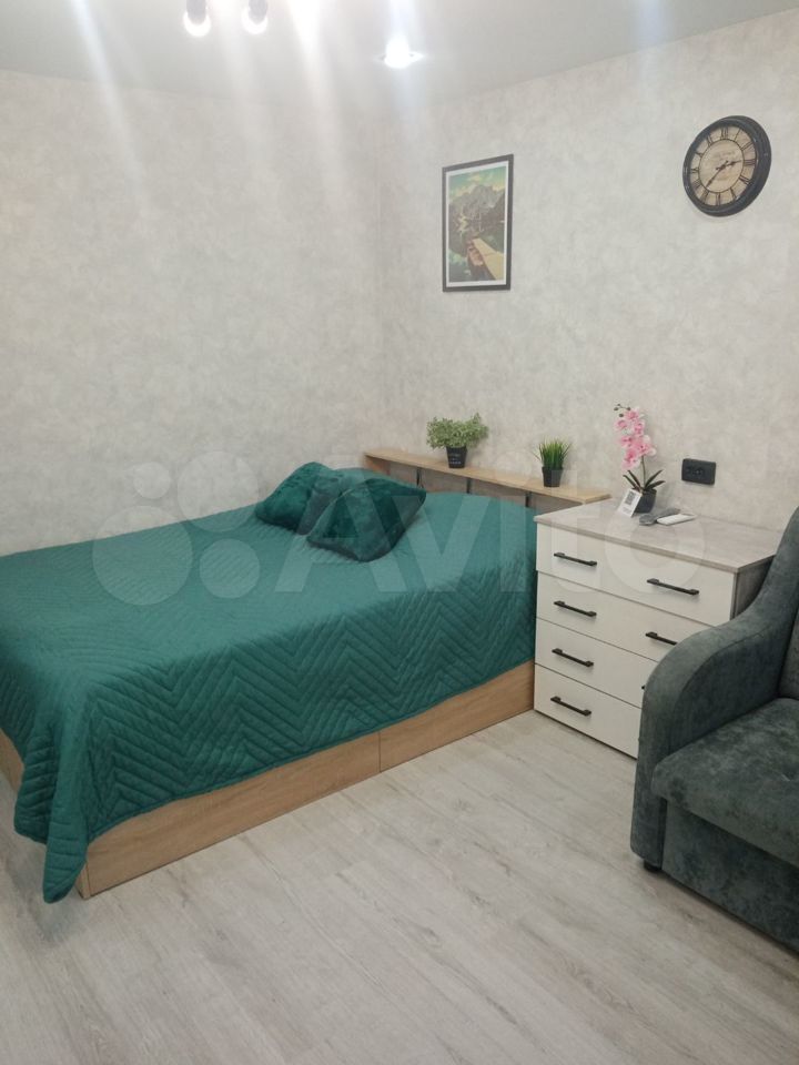 1-к. квартира, 35 м², 3 кровати