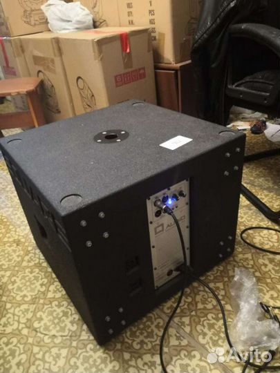 Electro-Voice 115 elx +сабуфер 15'+усилитель+чехлы